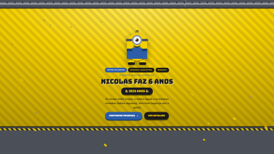 Prévia do tema Ajudantes Amarelos