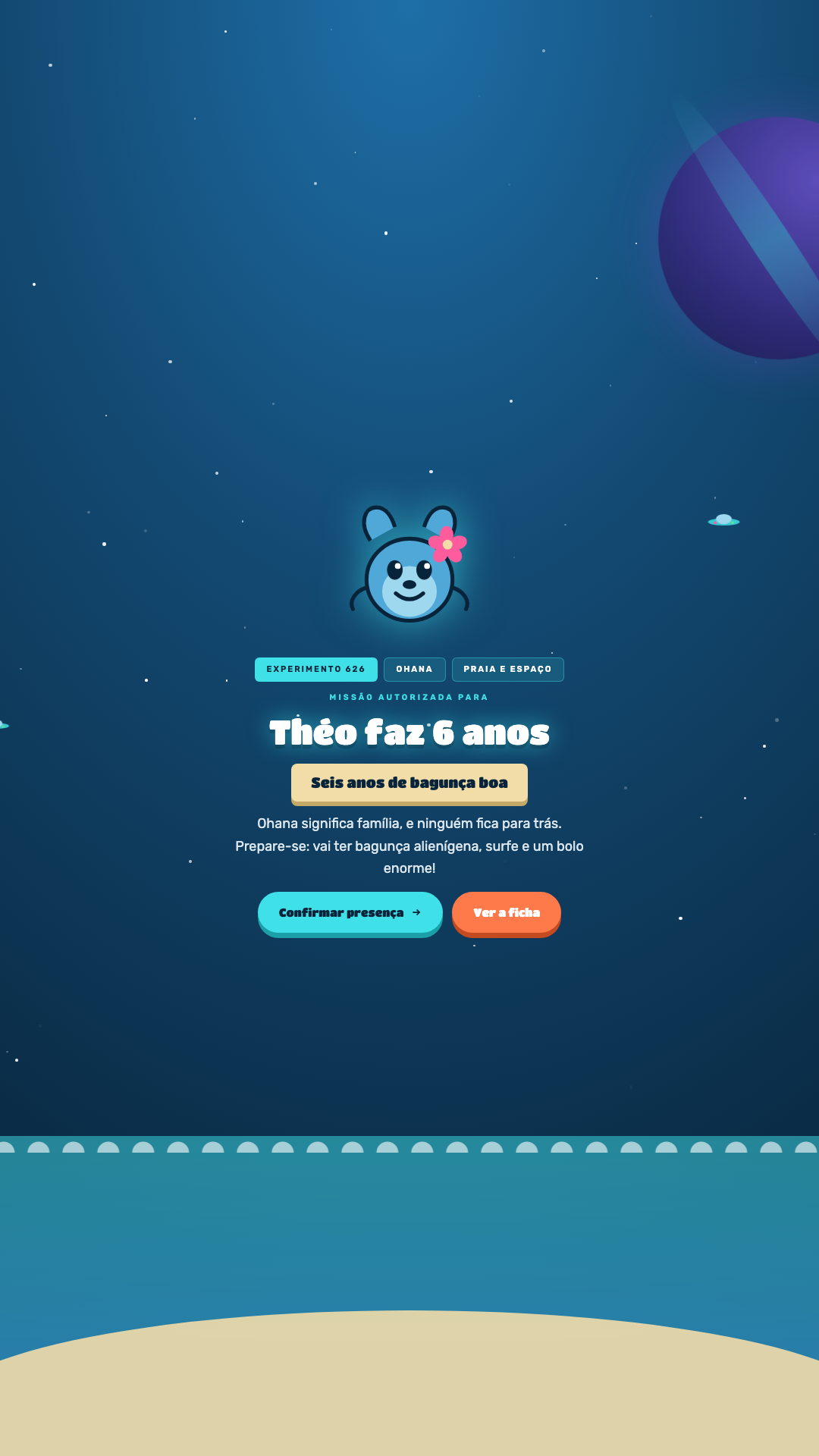 Prévia do tema Amigo Azul