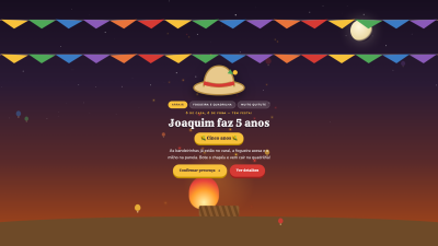 Prévia do tema Arraiá Junino
