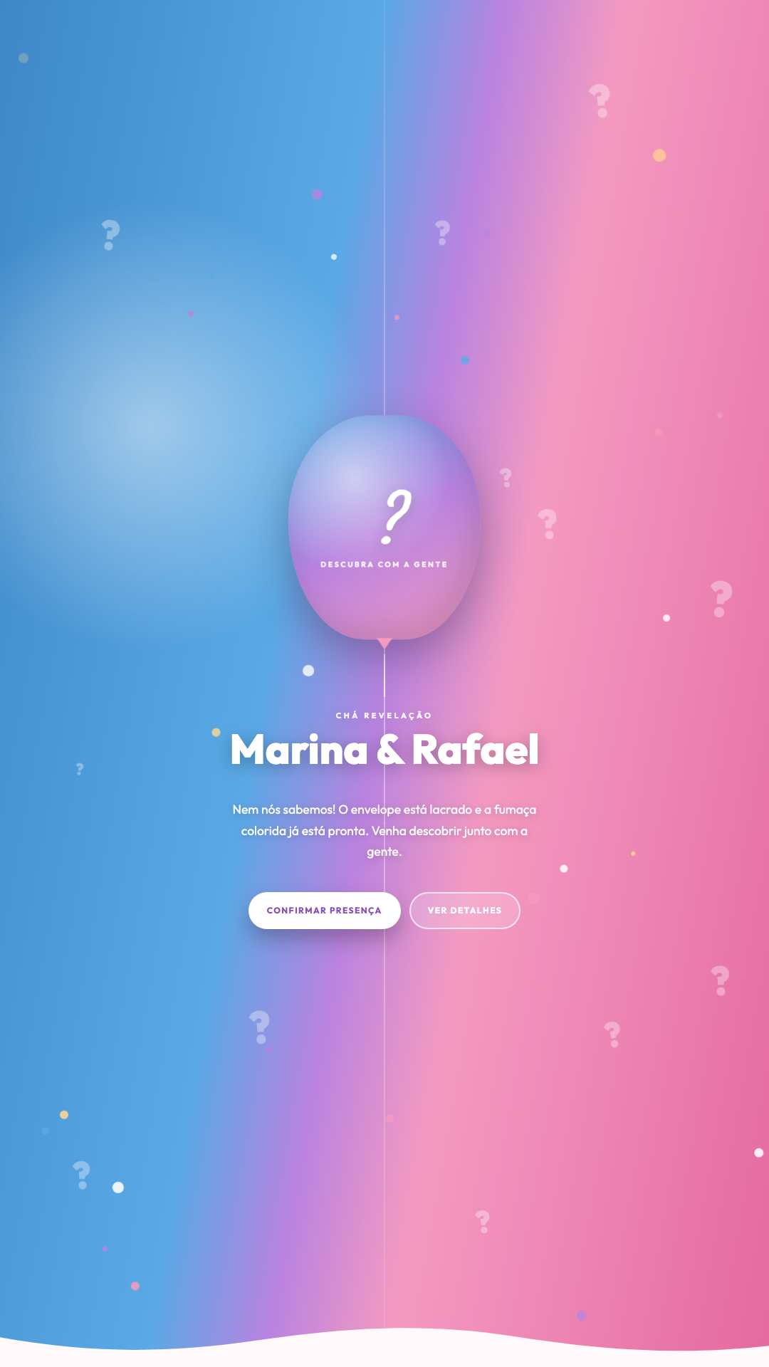 Prévia do tema Azul ou Rosa?