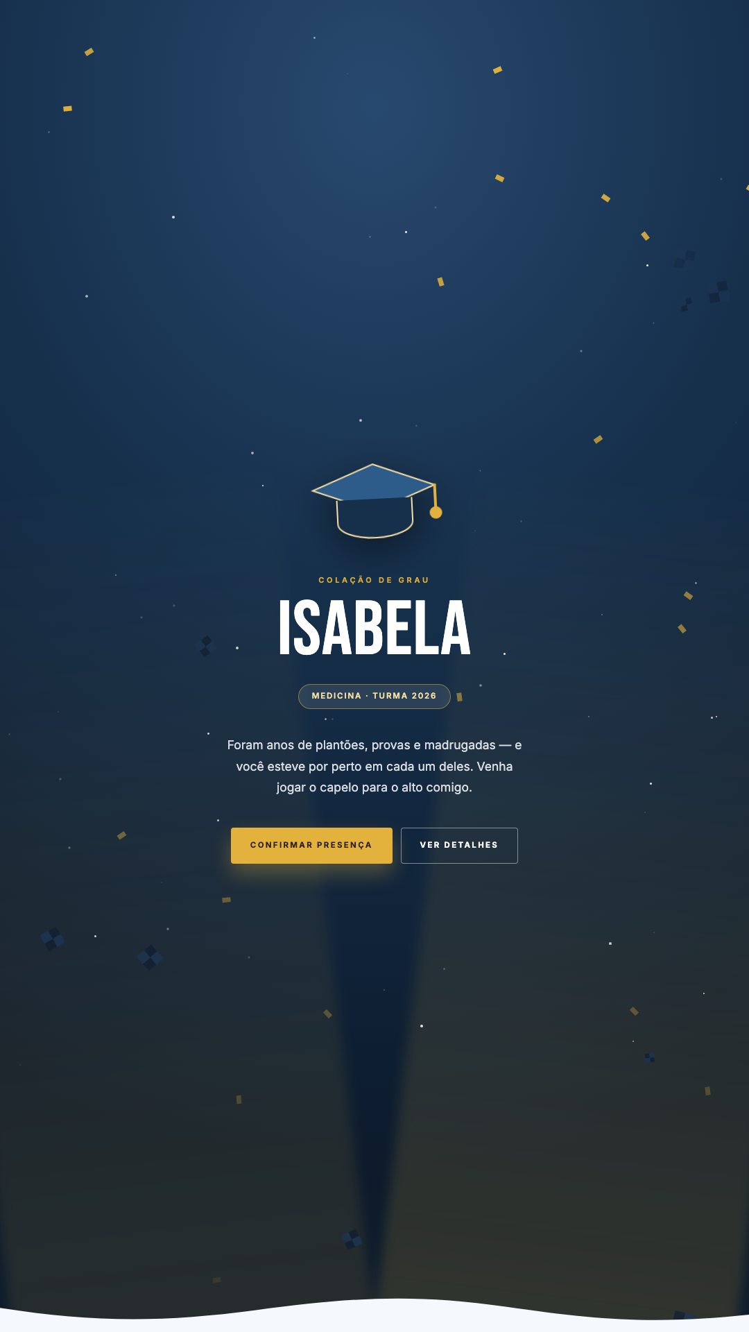 Prévia do tema Capelos ao Alto
