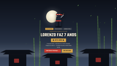 Prévia do tema Dojô Ninja