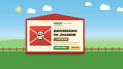 Prévia do tema Fazendinha Feliz