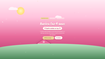 Prévia do tema Fazendinha Rosa