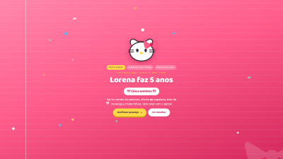 Prévia do tema Gatinha Kawaii