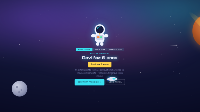 Prévia do tema Missão Espacial