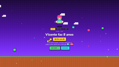 Prévia do tema Mundo 8-bits