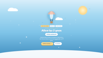 Prévia do tema Nuvens e Sonhos