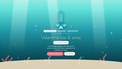 Prévia do tema Reino da Sereia