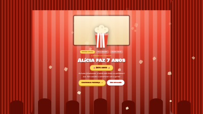 Prévia do tema Sessão Pipoca