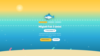 Prévia do tema Tubarãozinho