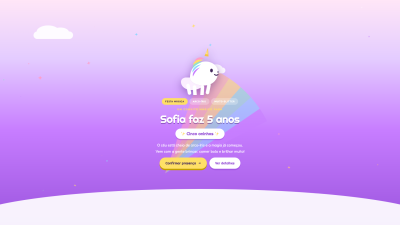 Prévia do tema Unicórnio Mágico