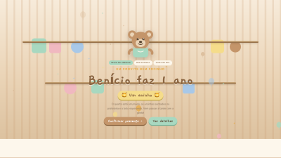 Prévia do tema Ursinho Fofo